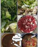 Bò nhúng nước dừa