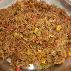 Chinese fried rice A picture of Chinese fried rice.