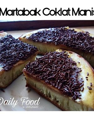 Foto resep Martabak Coklat Manis Lezat dan Praktis