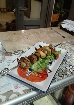 Φωτογραφία της συνταγής Σουβλάκι μανιταριών