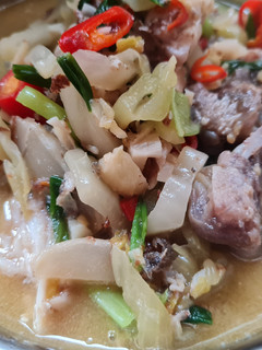 A picture of Private chef howie: sour veggie fish.