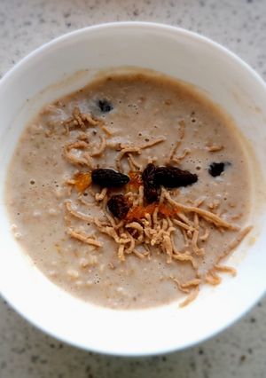 Gesztenyés zabkása recept fotója