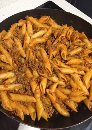 Una foto de Penne al vodka