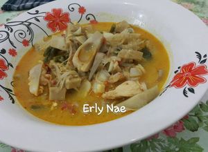 Foto resep Sayur Lodeh Tewel Nangka Muda Kacang Panjang