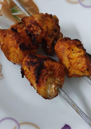 A picture of Chicken tikka.