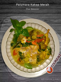 Foto resep Palumara Kakap Merah Khas Makassar