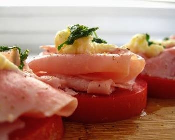 Ultimate Make Recipe Ham  Tomato Stacks Delicious