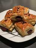 Chocolate Napolitans (Nutella)