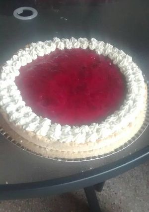 Una foto de Tarta de frutilla