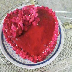 A picture of Red velvet cake.