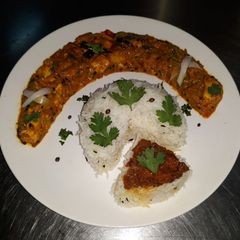 A picture of Kadai Paneer.