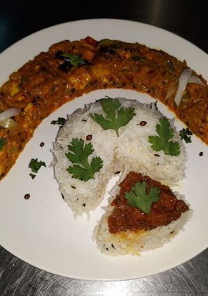 A picture of Kadai Paneer.