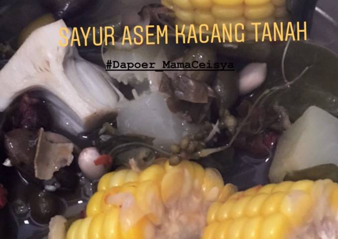 Sayur Asem Kacang Tanah