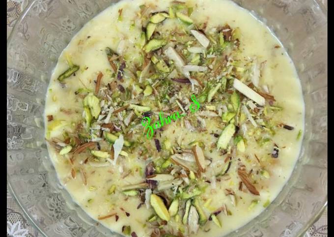 Instant Rabdi Recipe by Zahra Shaikh Cookpad