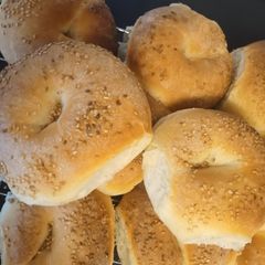 A picture of Sesame seed rings.