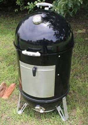A picture of Using the Minion Method on a Weber Smokey Mountain Grill For Low and Slow BBQing.