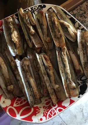 Foto principal de Navajas a la plancha con limón