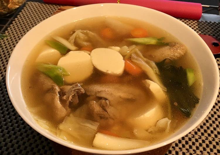 DICOBA@ Resep Chicken soup soy sauce masakan sehari hari