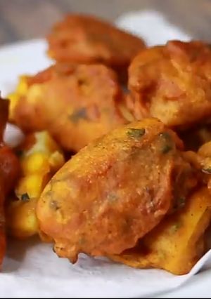 A picture of Egg pakora.
