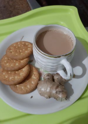 A picture of Ginger masala tea.