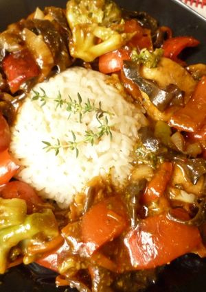 Kínai édes-savanyú csirke recept fotója