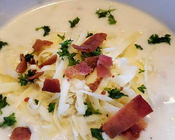 Fast Cooking Methods Bacon Potato Soup Savory Delicious