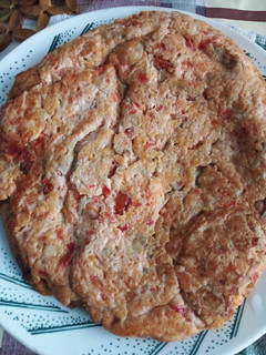 Una foto de Tortilla de pimientos