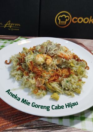 Foto resep Aneka Mie Goreng Bumbu Cabe Hijau