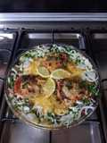Tajine Jben ou Gratin de Poulet aux Oeufs et Fromages 🍴