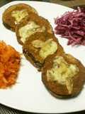 Berenjenas rebosadas al horno