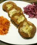 Berenjenas rebosadas al horno