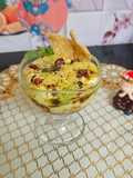 Dahi pineapple vada chaat