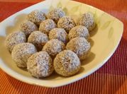 Una foto de bombones de quaker y dulce de leche