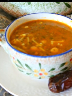 صورة لوصفة حريرة مغربية