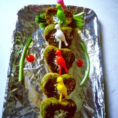A picture of Veg Green Cutlets.