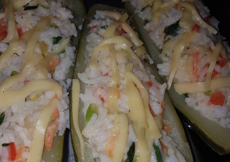 Zapallitos Rellenos Sin Carne Receta De Fran Cookpad
