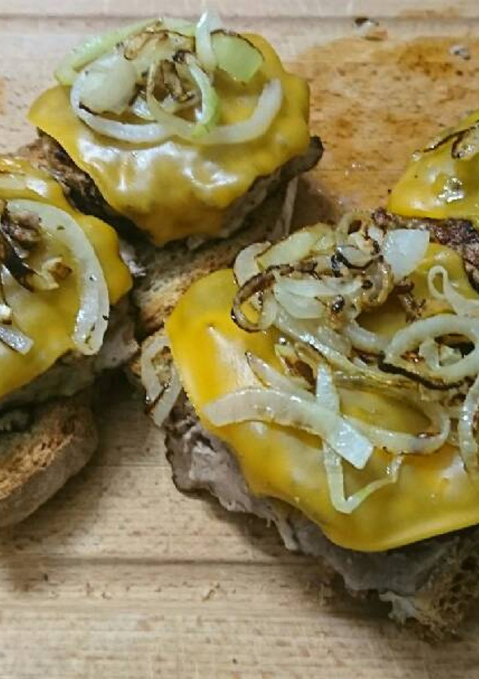Una foto de Hamburguesas caseras