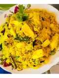 Biranj/Basanti Pulao or Kesari Meethi Chawal: A Vasant Panchami Special Dish
