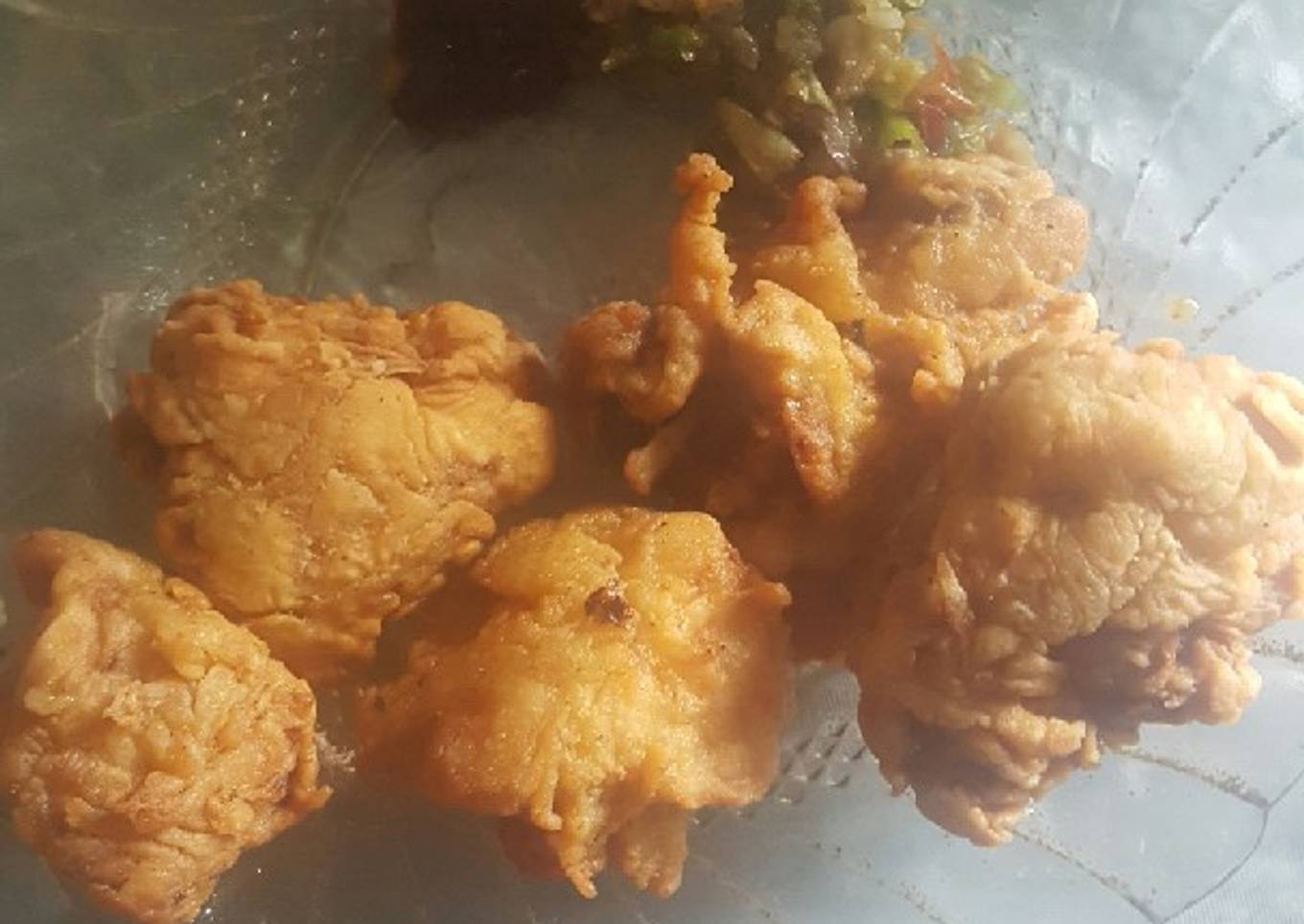 Ayam Geprek sambelnya mirip Ayam Geprek Pangeran