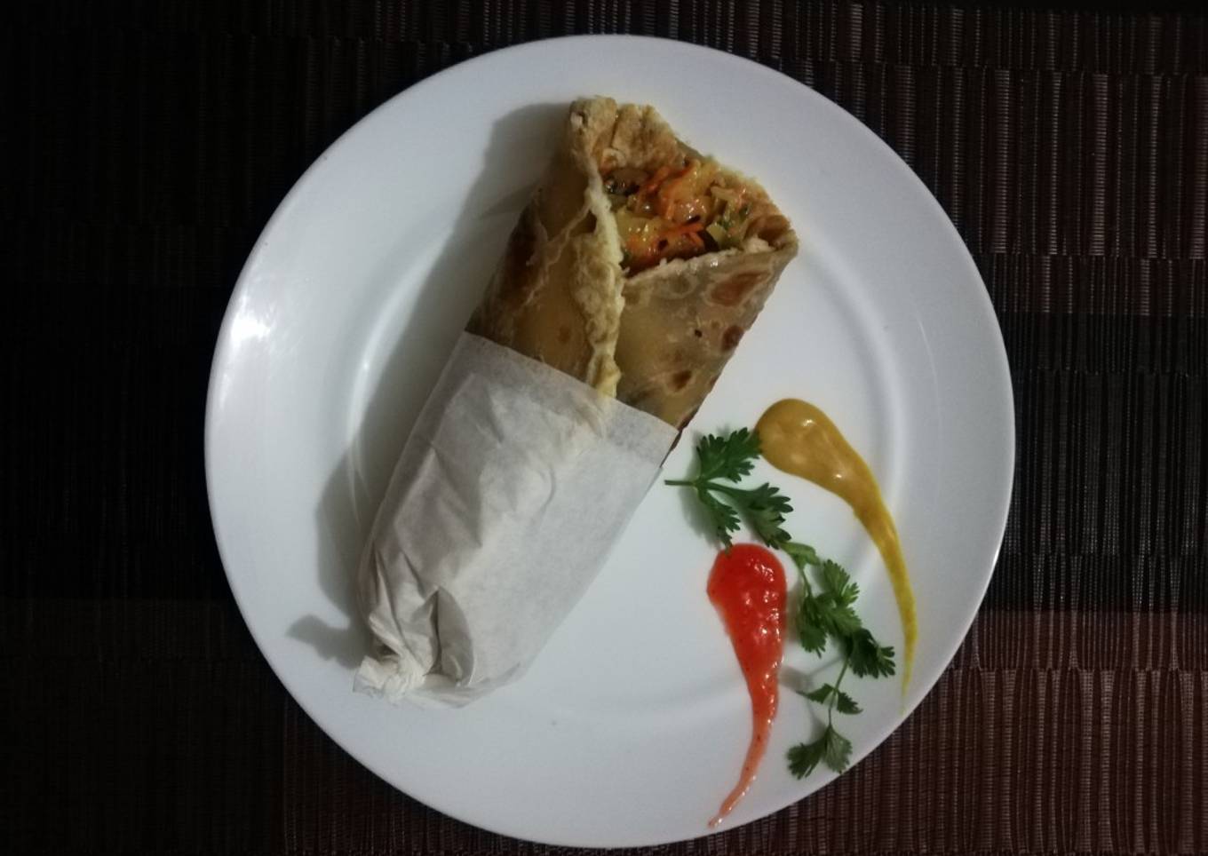 Creamy egg wrap recipe #authormarathon