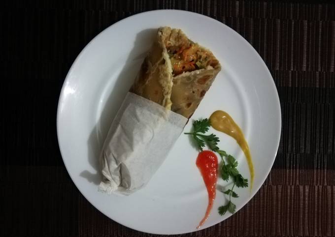 Creamy egg wrap recipe #authormarathon