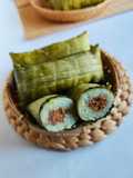 Lemper isi abon sapi