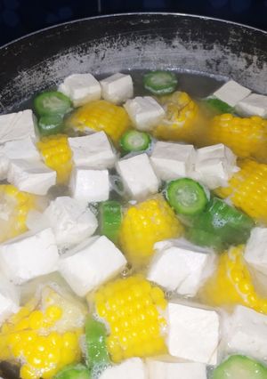 Foto resep Bening oyong, jagung, tahu putih