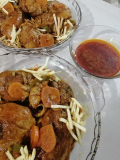 عکسی از دستور زرشک پلو با مرغ