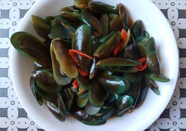 Kerang ijo saus tiram