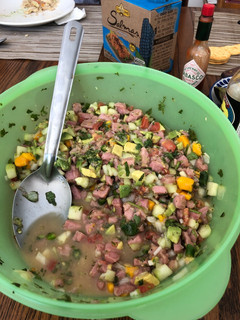 Una foto de Ceviche de atún 🐟🍋