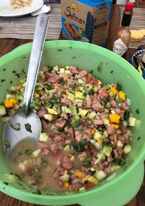 Una foto de Ceviche de atún 🐟🍋