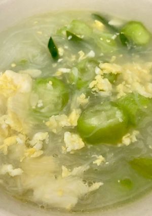 Foto resep Sup oyong soun telur
