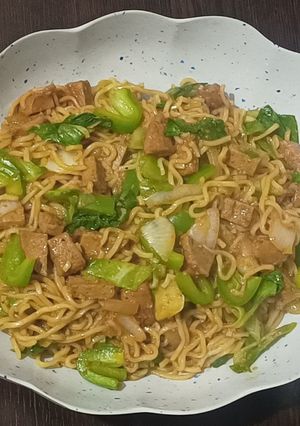 Foto resep Çiğ Köfte Noodle / Mie Bumbu Kacang