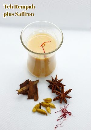Foto resep Teh Rempah plus Saffron A.K.A Massala Tea